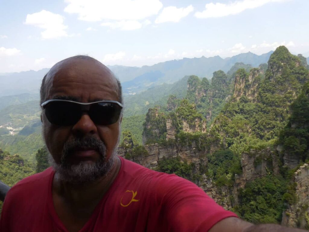 me at Zhangjiajie National Forest Park