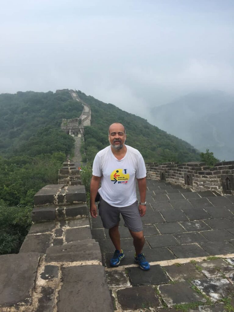 Me at Mutianyu great wall section end