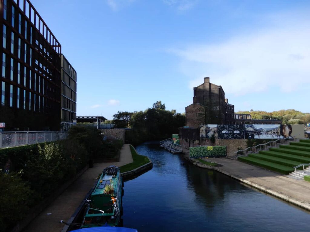 England - Lodon - Regent´s canal at King Cross