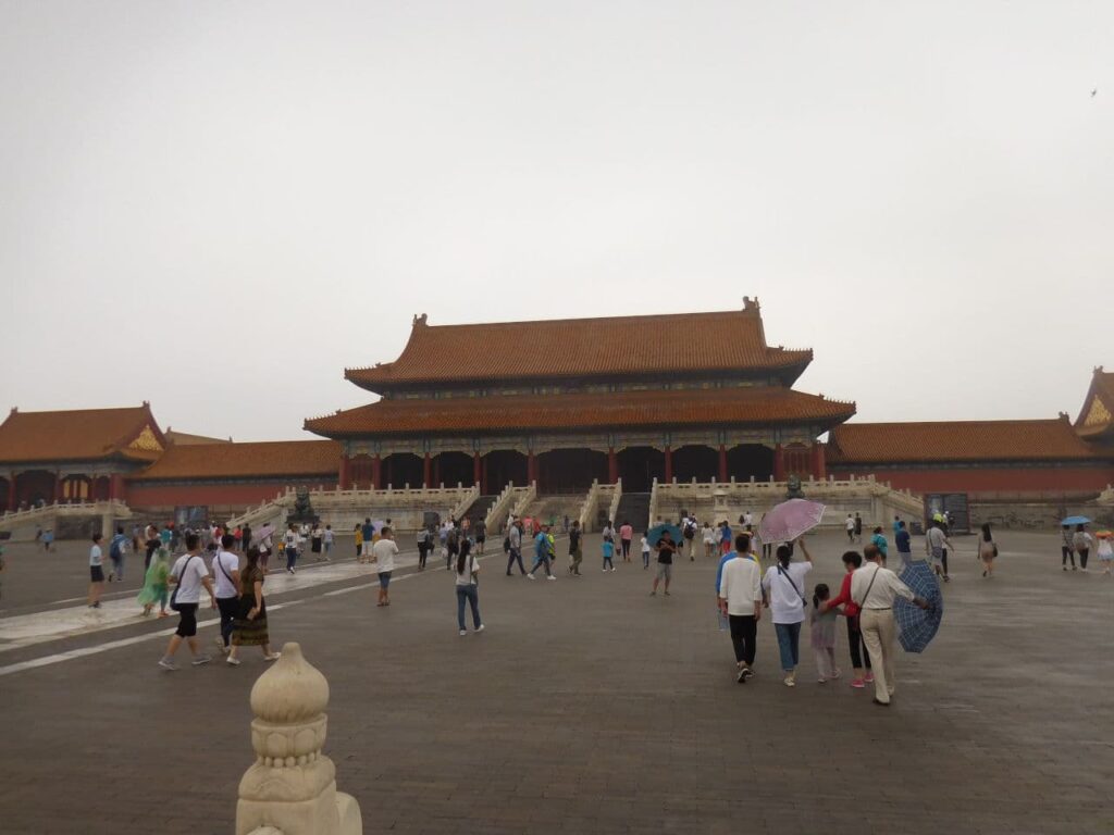 Forbidden city inside