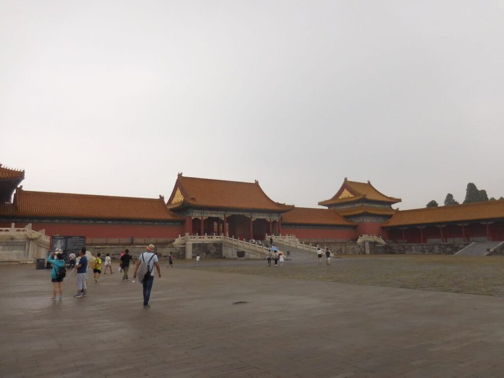 Square inside Forbidden city