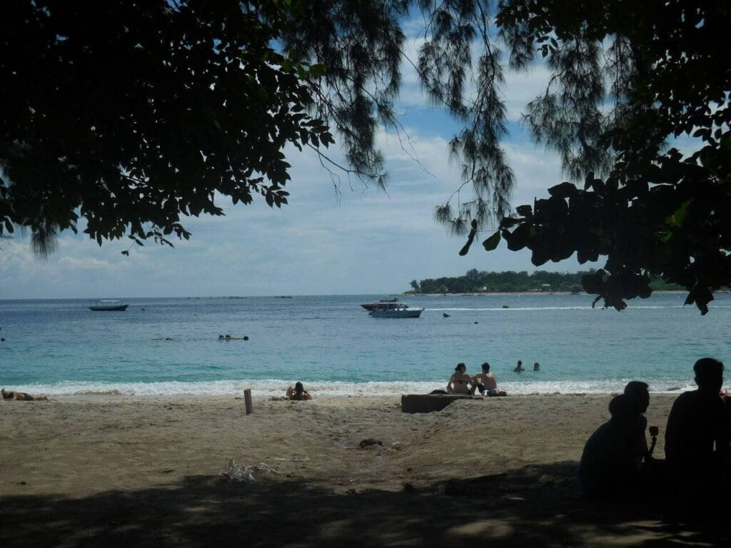 Gili Trawangan main beach