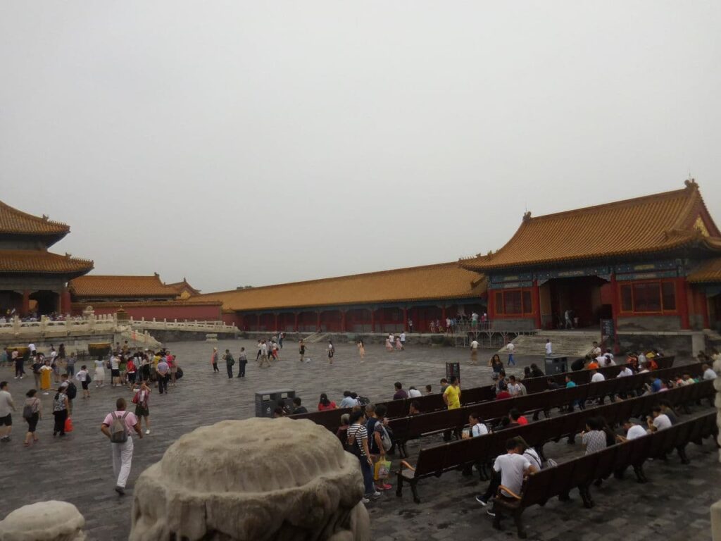 inside Forbidden city