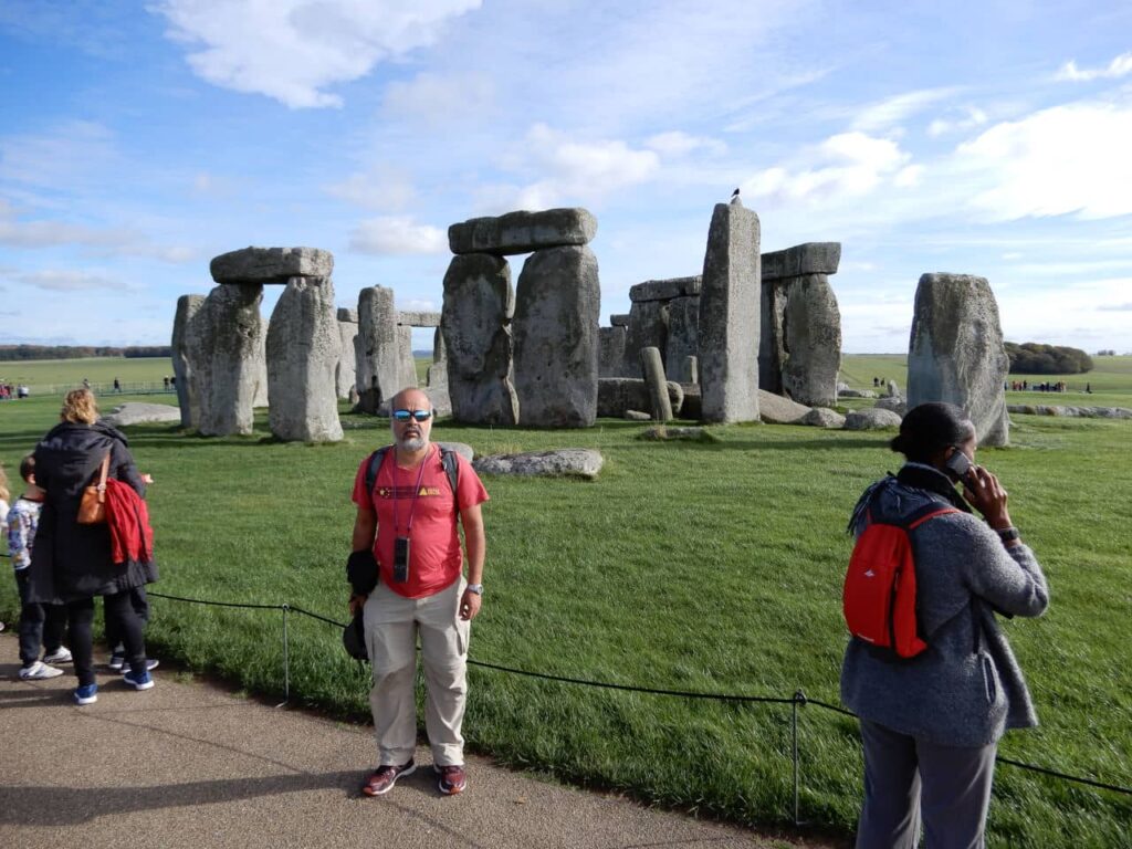 Me at Stonehenge