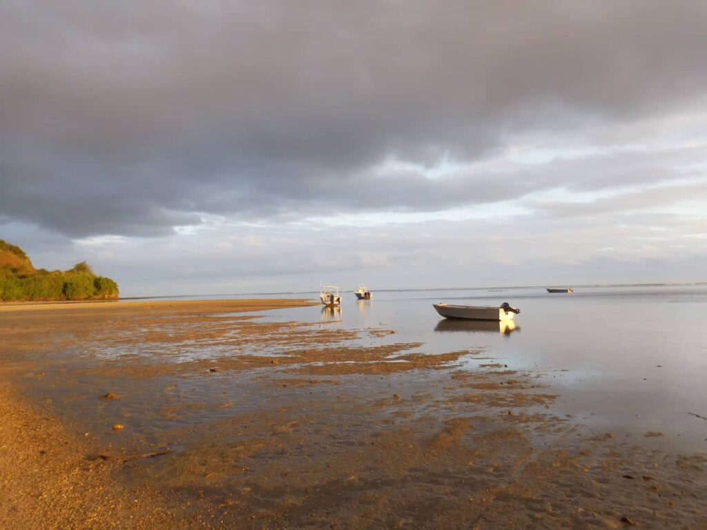 low tide at Beach House