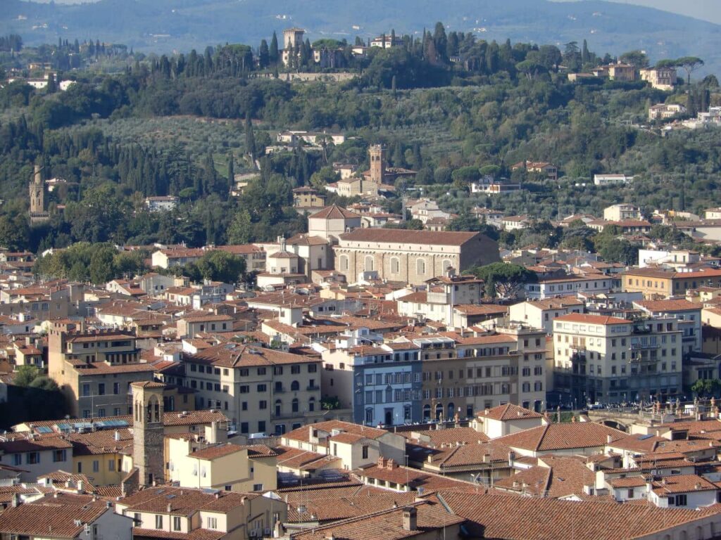 Italy - Hills view Dome tower