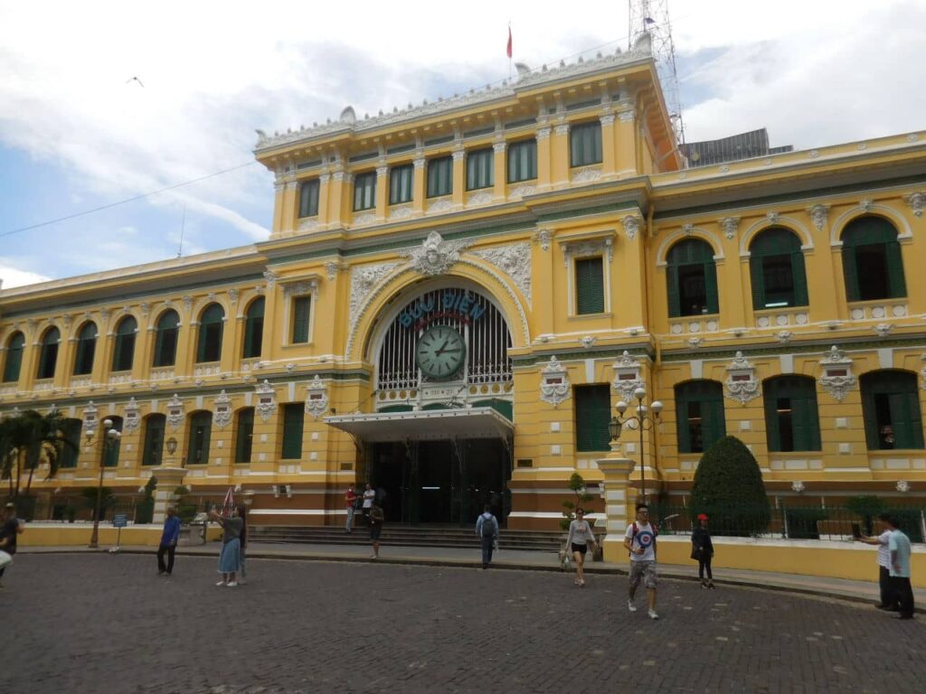 Ho Chi Minh - central post office