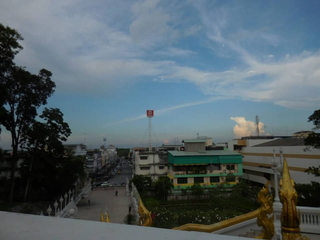 Krabi view from Wat Kaew Korawaram