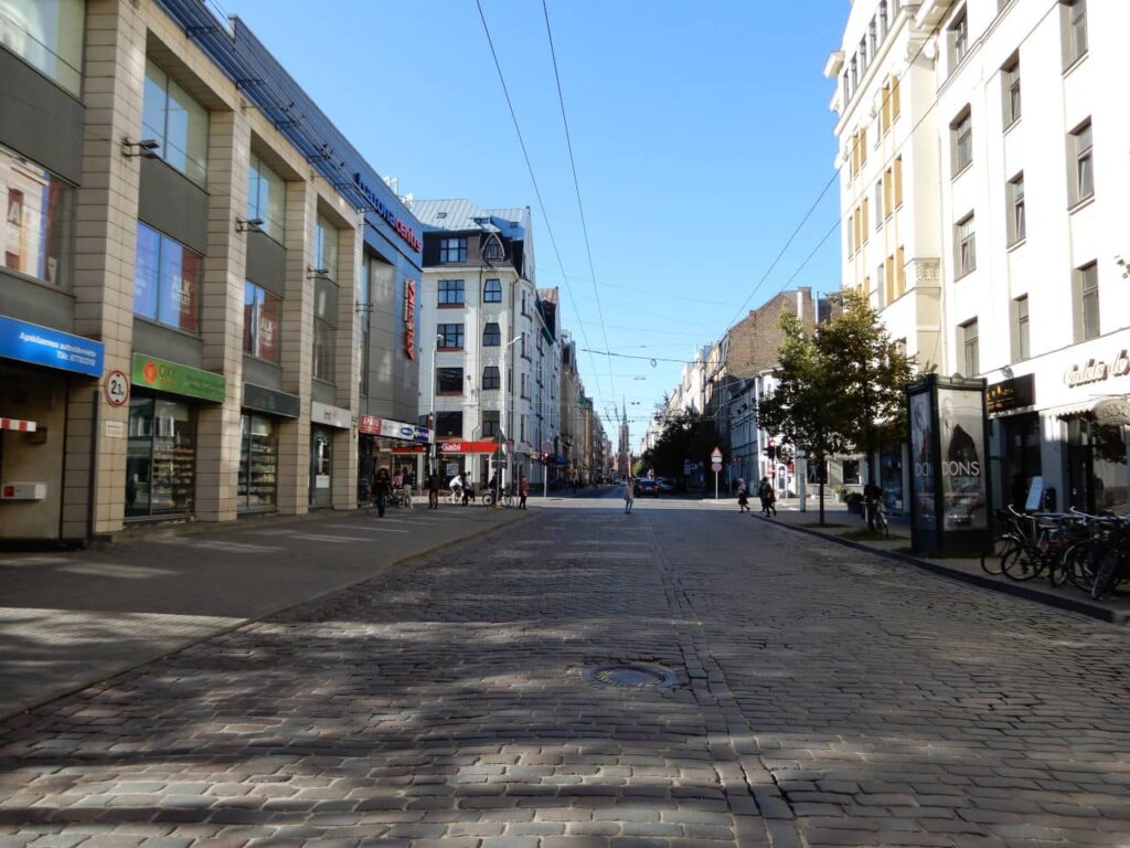 Riga - street center