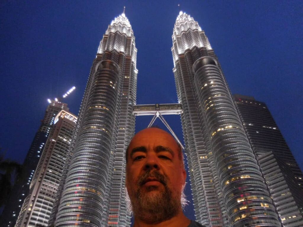 Me and Petronas tower