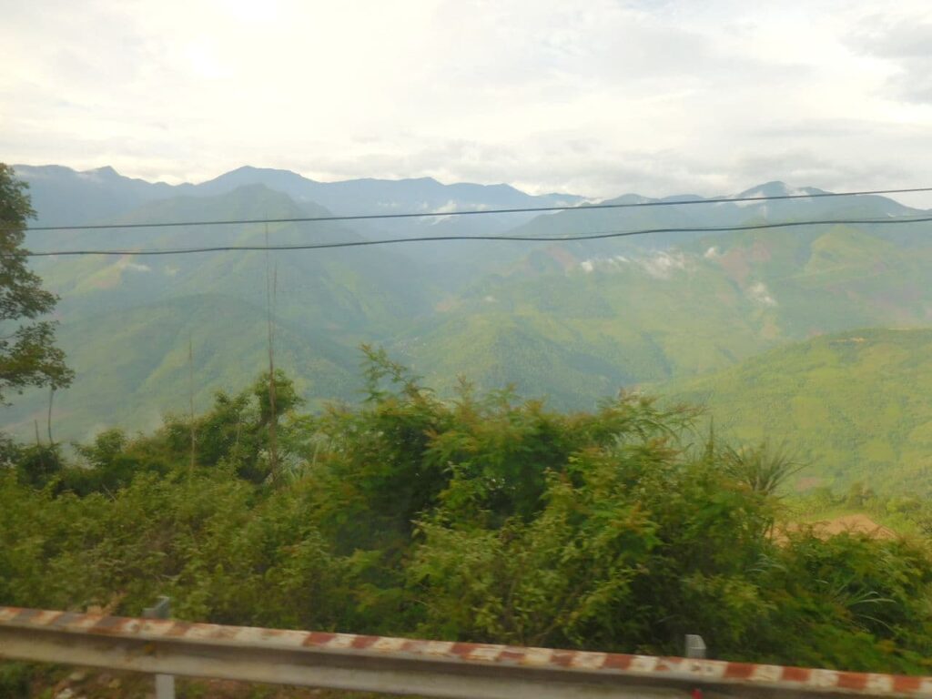 Montain close to SAPA