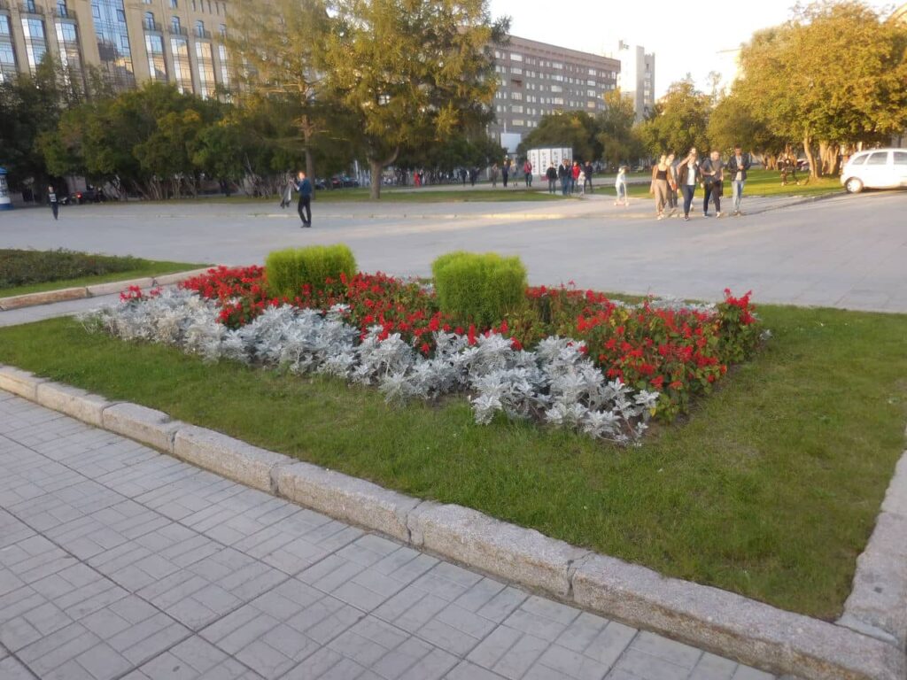 Novosibirsk plaza
