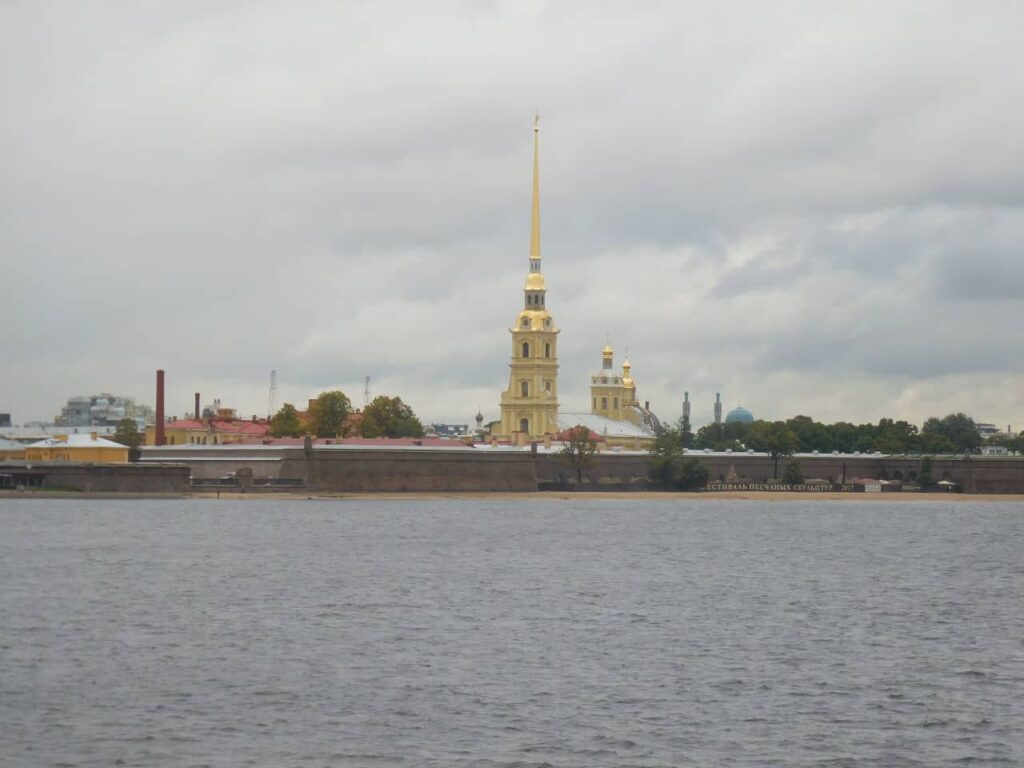 Peter and Paul Fortress - view from the river