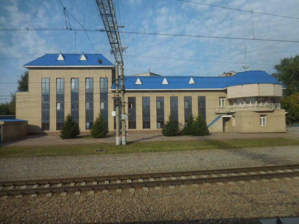 Russia - Train building