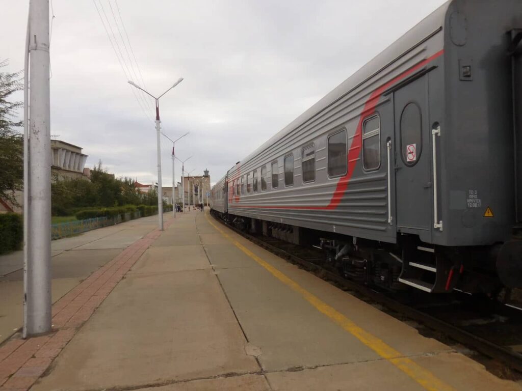 Russian train to Irkustk