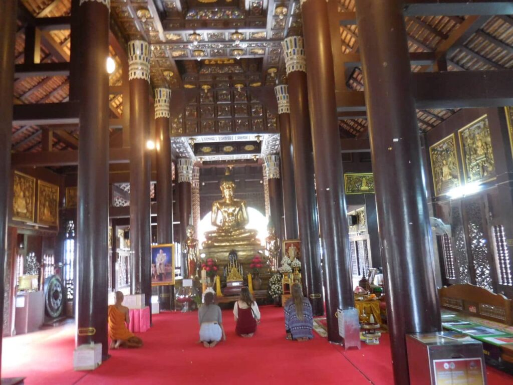 Temple inside