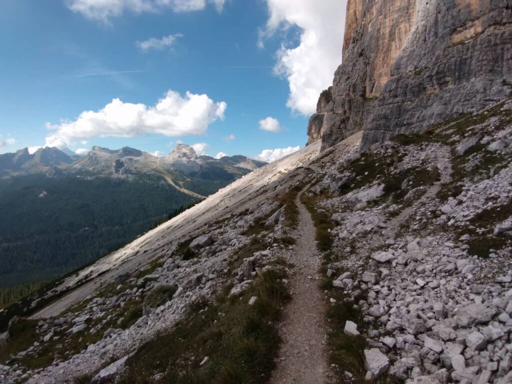 trilha ao Col dei Bos