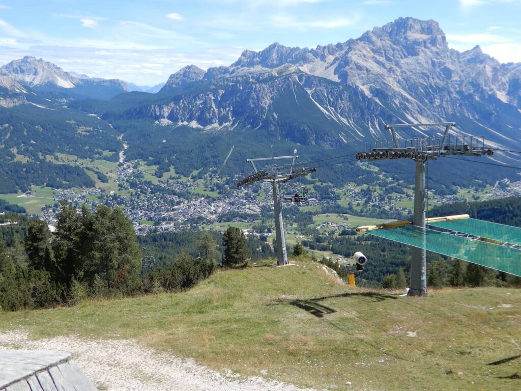 vista de Cortina dAmpezzo