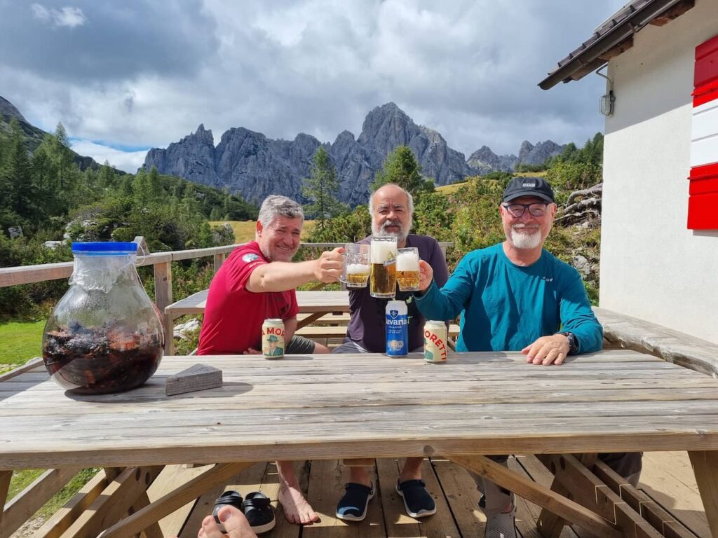 Cerveja no Refugio sommariva