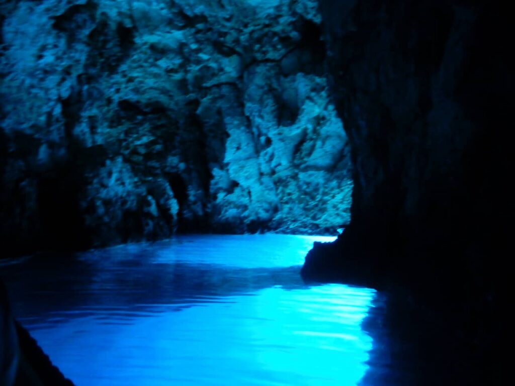 blue cave