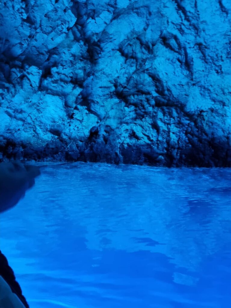 blue cave