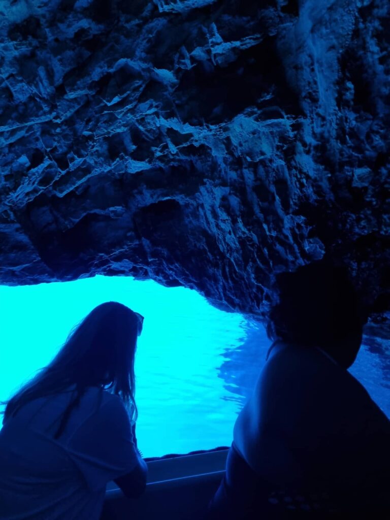 blue cave