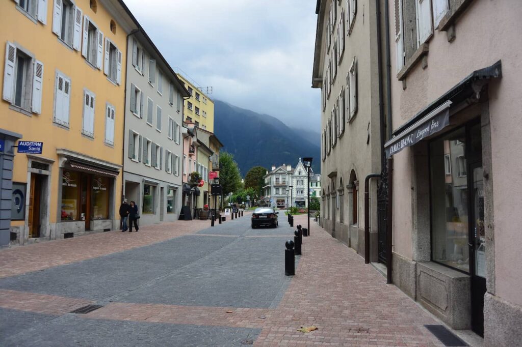 Martigny center