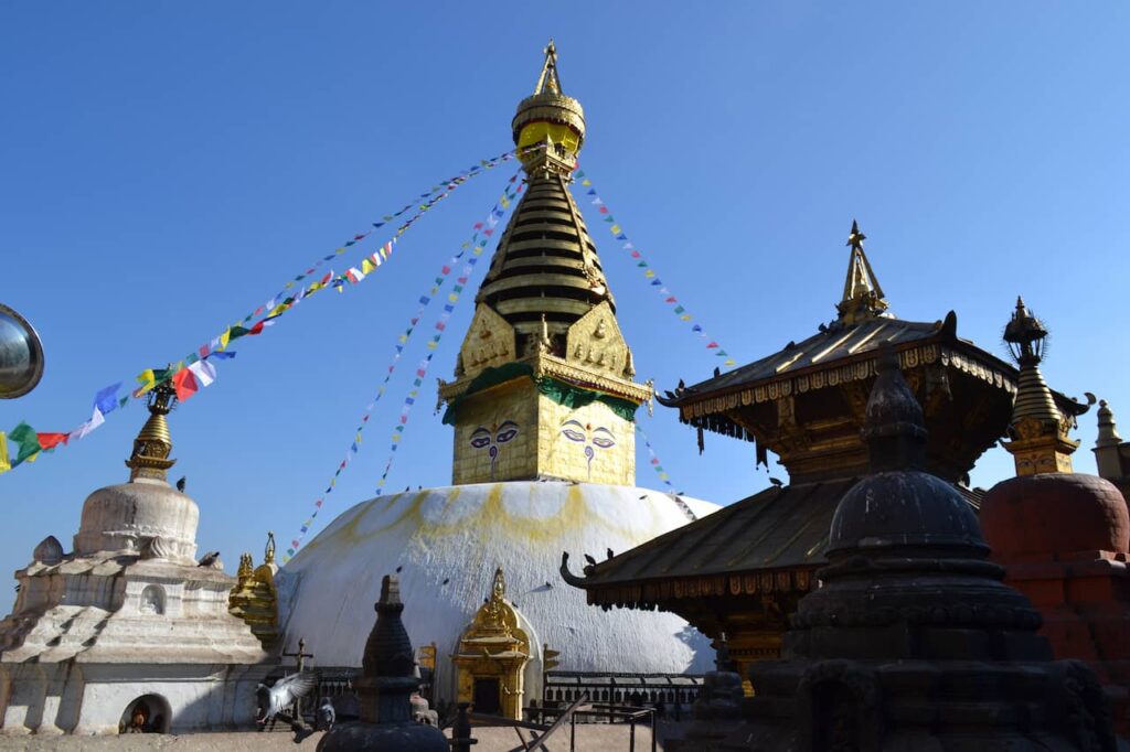 The Ashokan Stupas