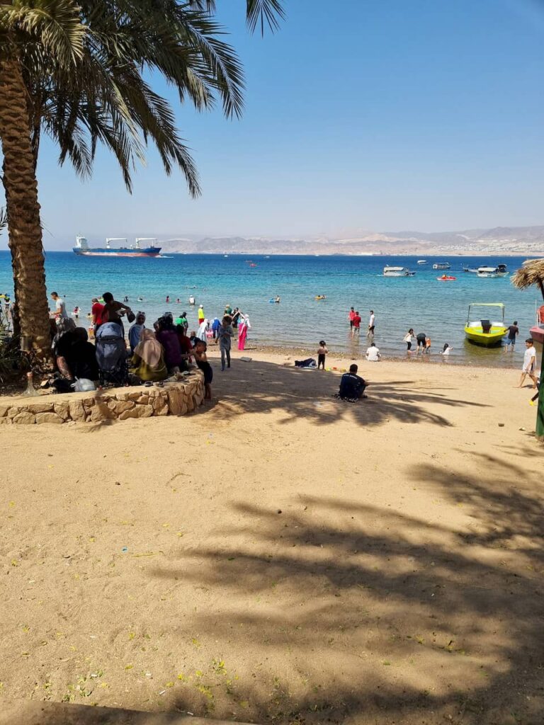 Aqaba city beach