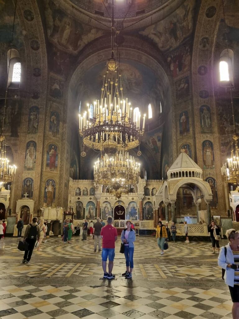 Alexander Nevsky Cathedral inside