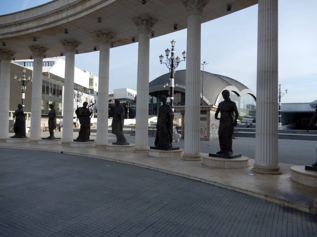 Colonnade of Independent Macedonia