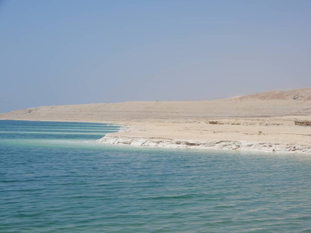 Dead Sea salt formation