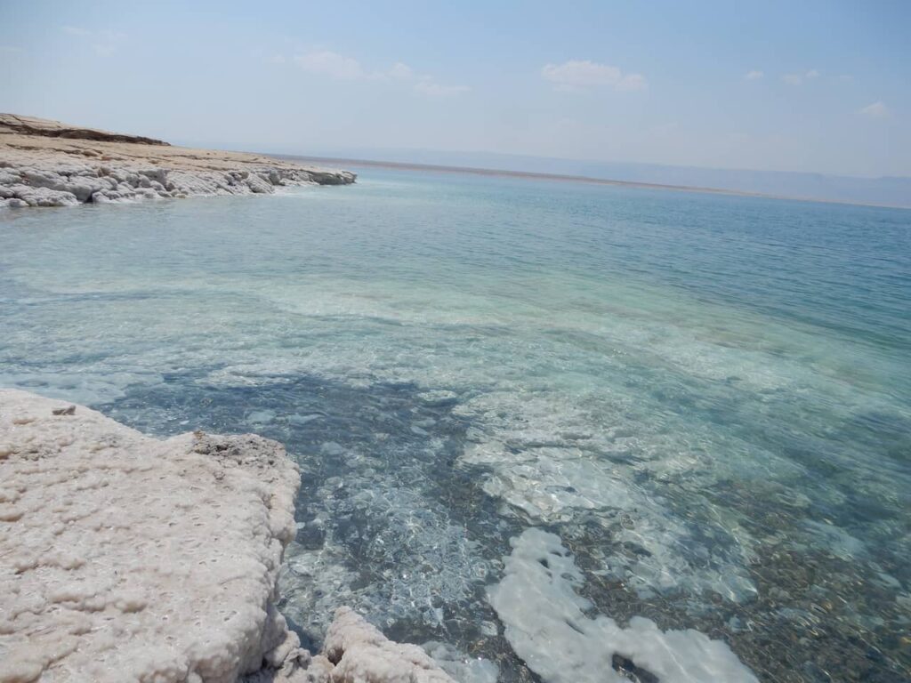 Dead Sea salt formation