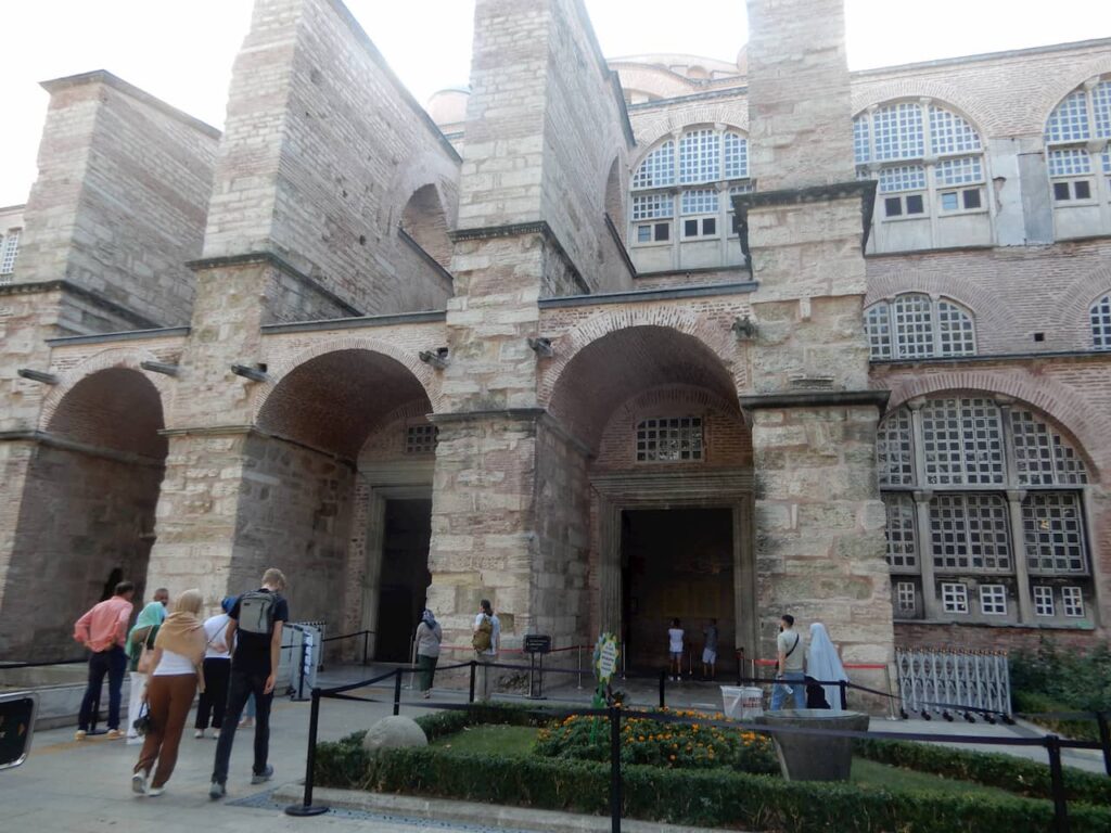 Hagia Sophia entrance