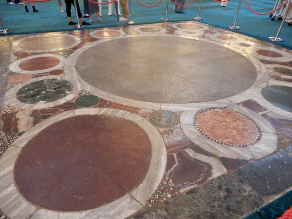 Floor of Hagia Sophia