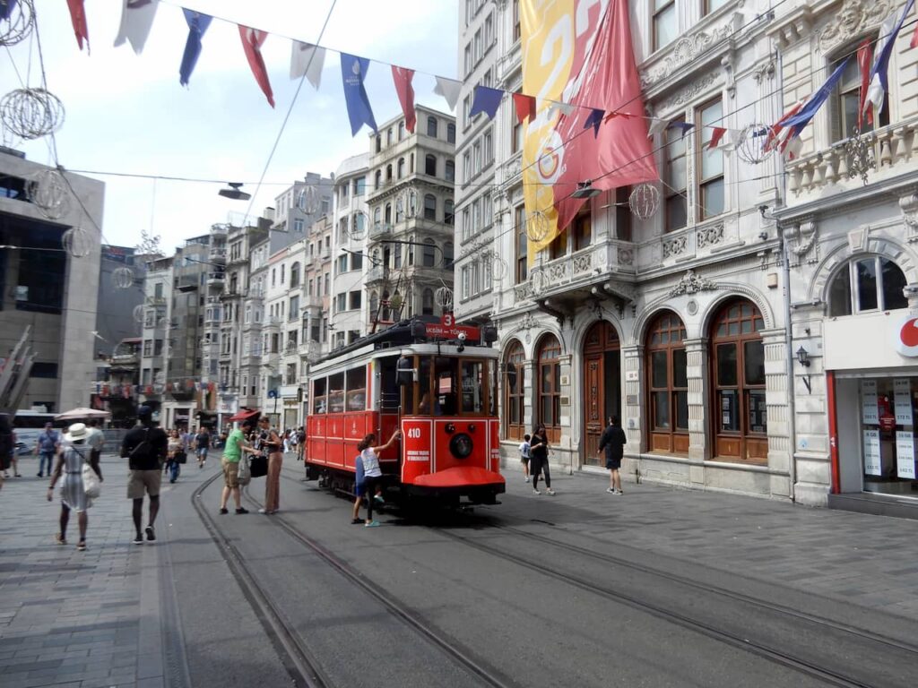 Taksim nostalgic tramways