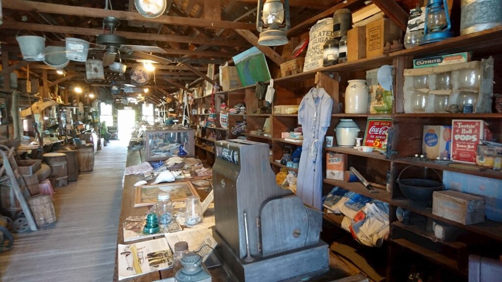 Ted Smallwoods General Store inside