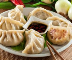 Jiaozi dumplings